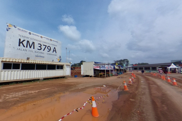 Tempat Istirahat Plelen di Kecamatan Gringsing, Kabupaten Batang, Jateng. (Foto: Google Maps/Muhammad Riyadhi)