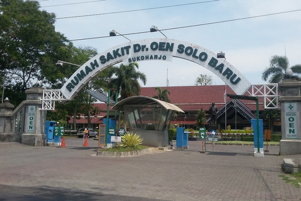 RS dr. Oen Solo Baru di Kabupaten Sukoharjo, Jateng. (Foto: Google Maps/Prasetyo Budi Widagdo)