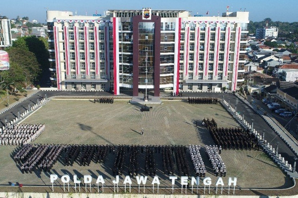 Mapolda Jateng di Kota Semarang. (Foto: Polda Jateng)