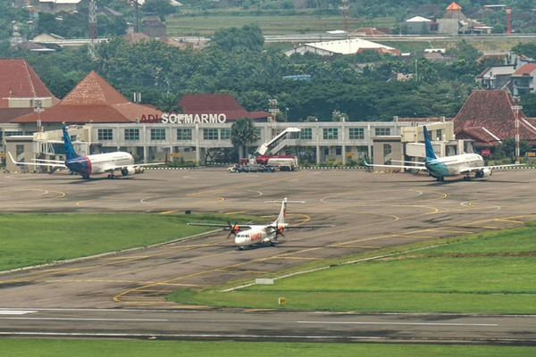 Bandara Adi Soemarmo, Kabupaten Boyolali, Jateng. (Foto: Instagram/@kristanto_wibowo)