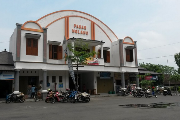 Pasar Nglano di Kabupaten Karanganyar, Jateng. (Foto: Google Maps/Juniar Prayogi)