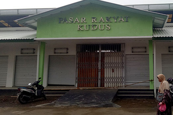Pasar Rakyat di Kabupaten Kudus, Jateng. (Foto: MuriaNewsCom/Anggara Jiwandhana)