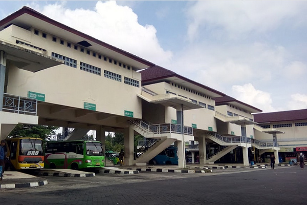 Terminal Giwangan di Kota Yogyakarta, DIY. (Foto: Google Maps/Archadius Budi Adi Santosa)