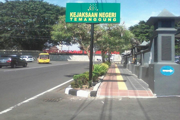Kantor Kejari Temanggung, Jateng. (Foto: Facebook/Kejaksaan Negeri Temanggung)