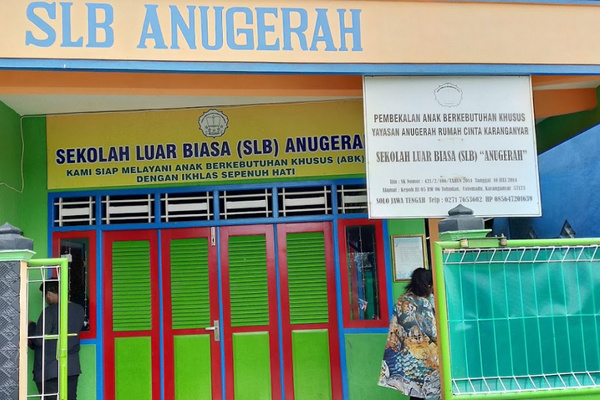 SLB Anugerah di Kabupaten Karanganyar, Jateng. (Foto: Google Maps/Indra Hutagaol)