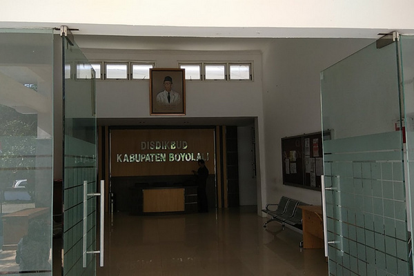Kantor Disdikbud Boyolali di Komplek Perkantoran Terpadu, Jalan Ahmad Yani, Desa Kemiri, Kecamatan Mojosongo, Kabupaten Boyolali, Jateng. (Foto: Google Maps/Annas Wijaya)