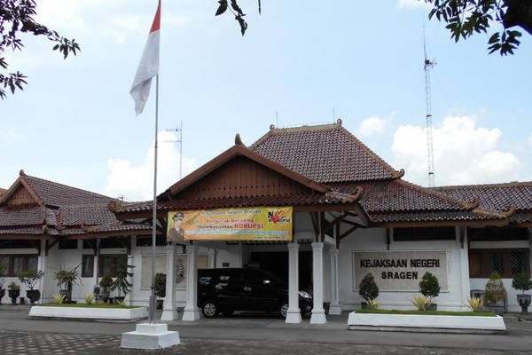 Kantor Kejaksaan Negeri Sragen, Jateng. (Foto: Google Maps/Hartanty Utami)