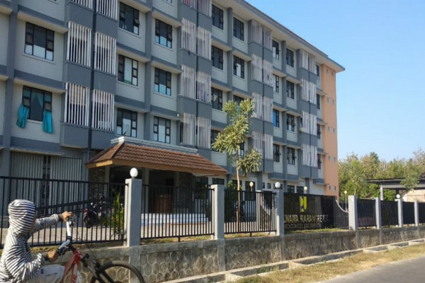 Rusunawa Karangrejek, Desa Karangrejek, Wonosari. (Foto: Antara).