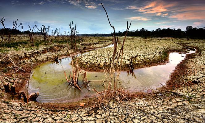 Foto ilutrasi kekeringan di Banyumas (flickr.com).