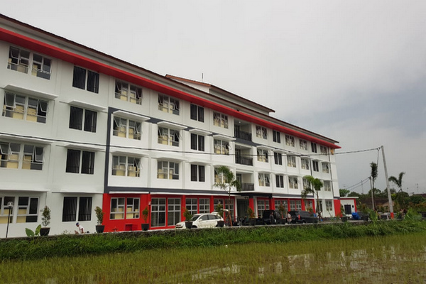 Rusunawa Wates di Kota Magelang, Jateng. (Foto: Google Maps/dhany andita putra)