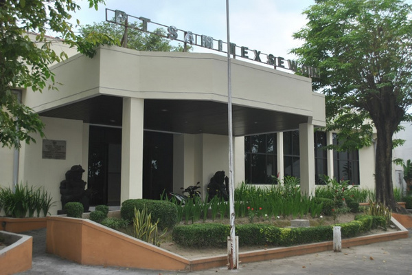 Pabrik tekstil PT Samitex Sewon di Kabupaten Bantul, DIY. (Foto: Google Maps/Sudono Raharjo)