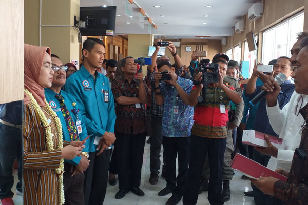 Prosesi peresmian GPP Bumiayu di Kabupaten Brebes, Jateng. (Foto: Pemkab Brebes)