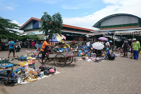 Pasar Senggol di Kota Pekalongan, Jateng. (Foto: Google Maps/Muhammad Benbella)