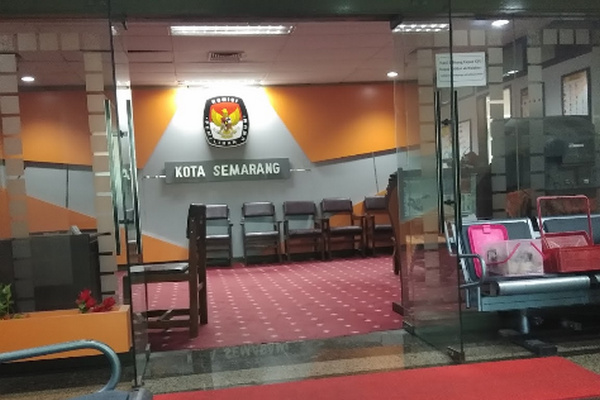 Kantor KPU Kota Semarang, Jateng. (Foto: Google Maps/Sifa Fauzia)