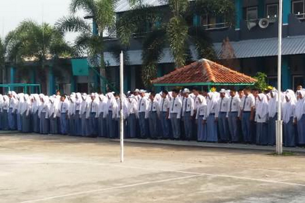 Siswa SMA. (Foto: Pemkab Dompu)
