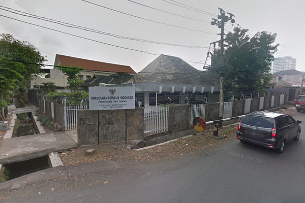 Kantor Ombudsman Jateng di Kota Semarang. (Foto: Google Street View)