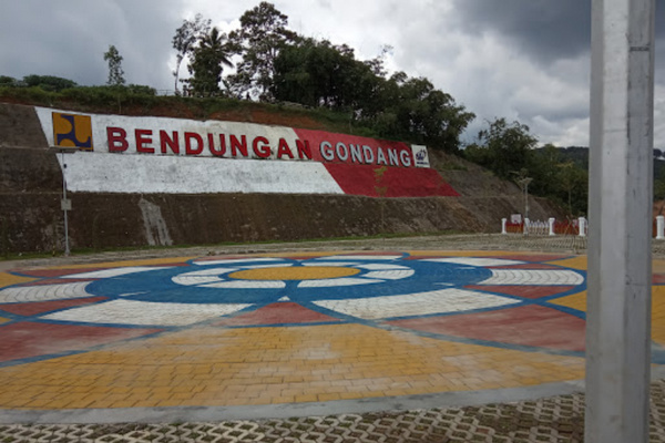 Bendungan Gondang di Kabupaten Karanganyar, Jateng. (Foto: Google Maps/Agust Rider)