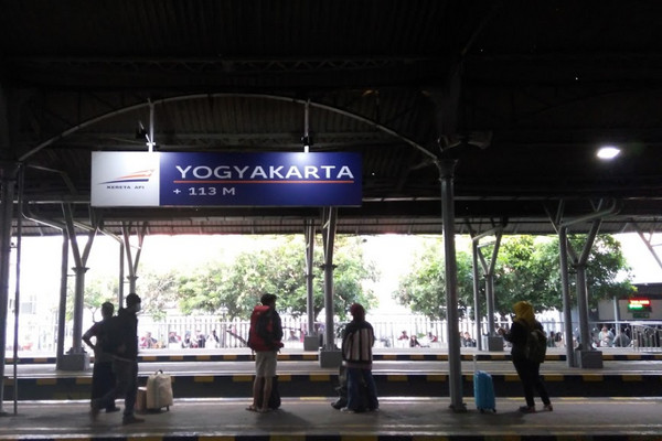 Stasiun Yogyakarta, DIY. (Foto: Google Maps/Lambang Astya)