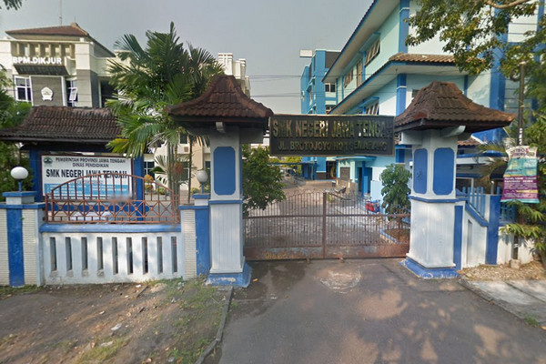 SMK Negeri Jawa Tengah di Semarang, Jateng. (Foto: Google Street View)