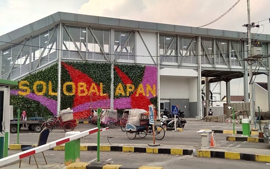 Kawasan Stasiun KA Solo Balapam/Foto: M. Najmudin.