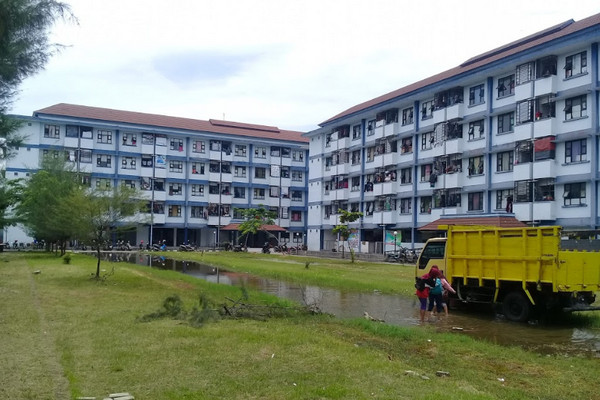 Rusunawa Kraton di Kecamatan Tegal Barat, Kota Tegal, Jateng. (Foto: Google Maps/Jaenudin Merpati)