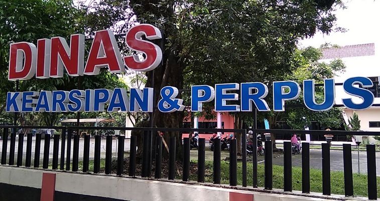 Kantor Dinas Kearsipan dan Perpustakaan Kabupaten Temanggung/Foto: Khoerul Anam.