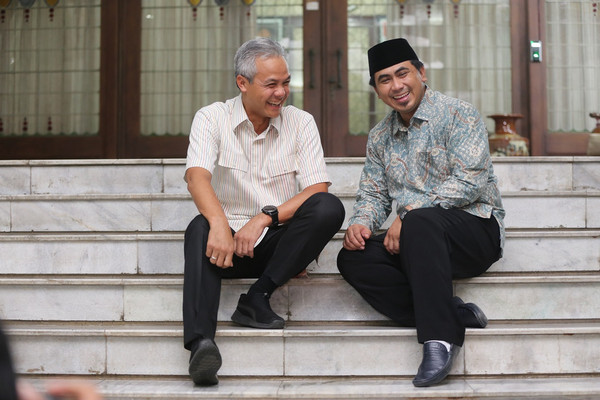 Gubernur dan Wakil Gubernur Jateng, Ganjar Pranowo-Taj Yasin Maimoen. (Foto: Pemprov Jateng)