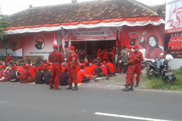 Sekretariat DPC PDIP Bantul, DIY. (Foto: Google Maps/lucka modrix)
