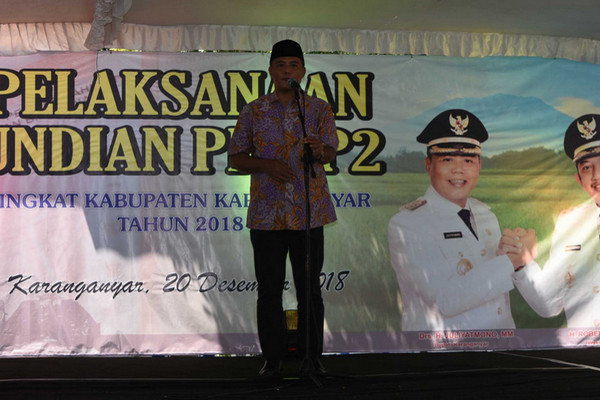 Bupati Karanganyar, Juliyatmono. (Foto: Pemkab Karanganyar)