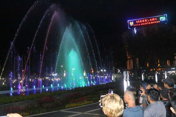 Perayaan tahun baru di Kota Magelang, Jateng. (Foto: Pemkot Magelang)