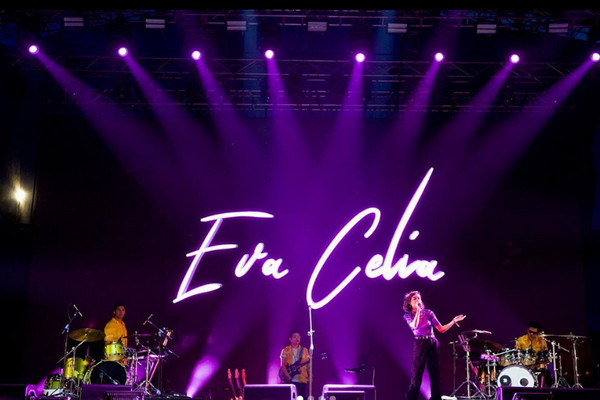 Penyanyi jaz Eva Celia. (Foto: Instagram - @evacelia).