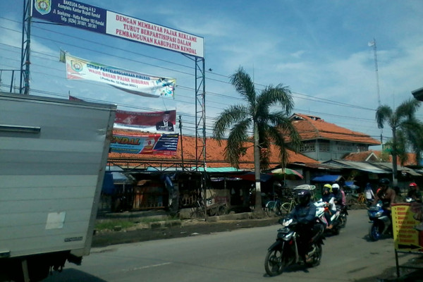 Pasar Pagi Kaliwungu di Kabupaten Kendal, Jateng. (Foto: Google Maps/Muhamad Ilyas)