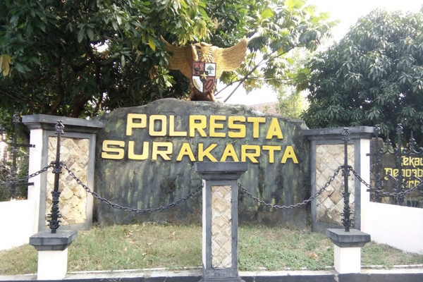 Mapolresta Surakarta, Jateng. (Foto: Google Maps/kasiyanta deka)