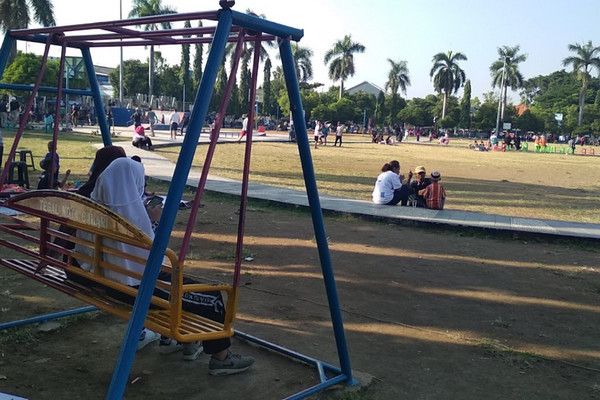Alun-alun Kota Tegal, Jateng. (Foto: Google Maps/Harfi Nf)