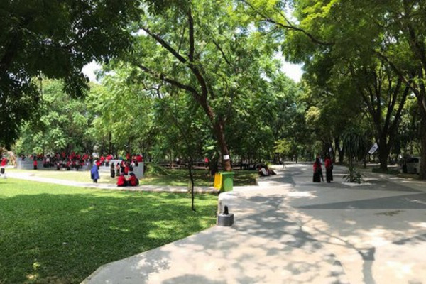 Ruang terbuka hijau (RTH). (Foto: Kementerian PUPR)