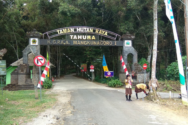 Tahura KGPAA Mangkunagoro I di Kabupaten Karanganyar, Jateng. (Foto: Google Maps/Dwi Joko Adhi Nugroho)