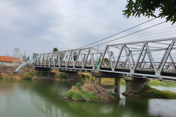 Jembatan Pemali di Kabupaten Brebes, Jateng. (Foto: Google Maps/Adhitya Hidayat)