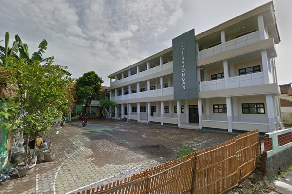 SDN 01 Barongan di Kabupaten Kudus, Jateng. (Foto: Google Street View)