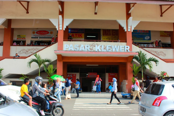 Pasar Klewer di Kota Surakarta, Jateng. (Foto: Google Maps/Yuliana Diyah Intani)
