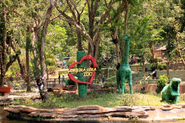 Gembira Loka Zoo di Kota Yogyakarta, DIY. (Foto: Google Maps/UC team)