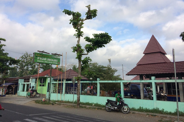 Pasar Imogiri di Kabupaten Bantul, DIY. (Foto: Google Maps/hlimkoe)