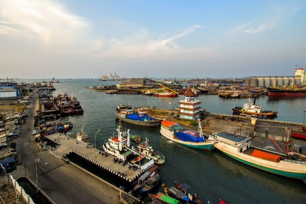 Wilayah Pelabuhan Tanjung Emas di Kota Semarang, Jateng. (Foto: Google Maps/Rawins Project)
