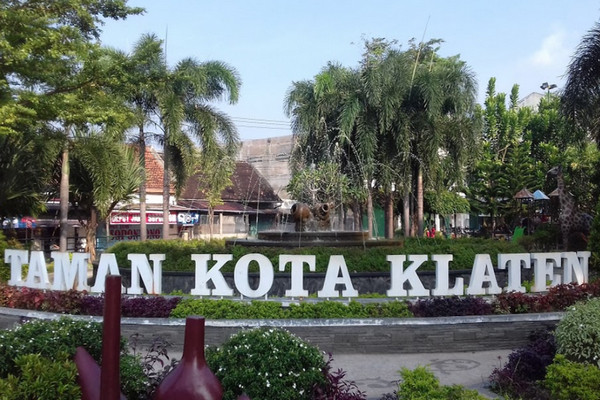 Taman Kota Klaten, Jateng. (Foto: Google Maps/SUPARJO S ST)