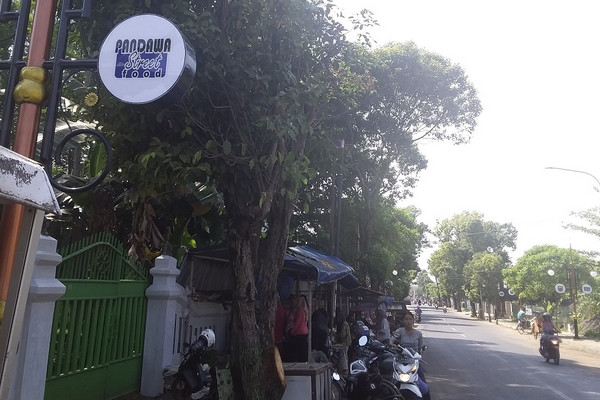 Lokasi Pandawasa Street Food di Kabupaten Batang, Jateng. (Foto: Info Publik)