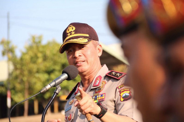 Komjen Condro Kirono kala menjabat Kapolda Jateng. (Foto: Polda Jateng)