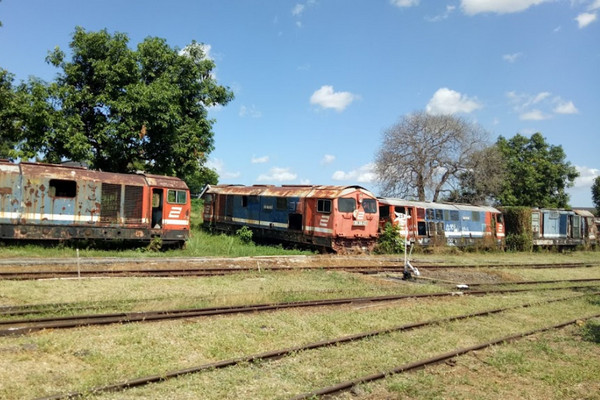  Bangkai kereta terparkir di halaman Balai Yasa di Kecamatan Gondokusuman, Kota Yogyakarta, DIY. (Foto: Google Maps/Ikhsan Robani Dwijaksono)
