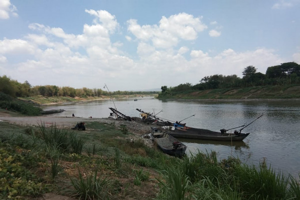 Daerah aliran sungai Bengawan Solo. (Foto: Pemkab Bojonegoro)