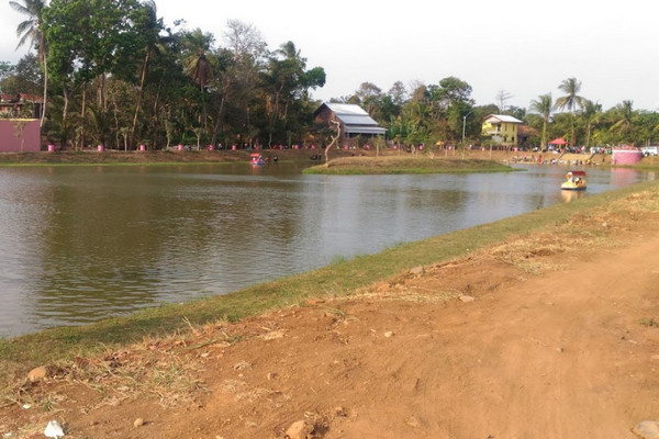 Taman Desa Embung Rawa Bener di Desa Piasa Kulon, Kecamatan Somagede, Kabupaten Banyumas, Jateng. (Foto: Google Maps/Dwi Septyanto)