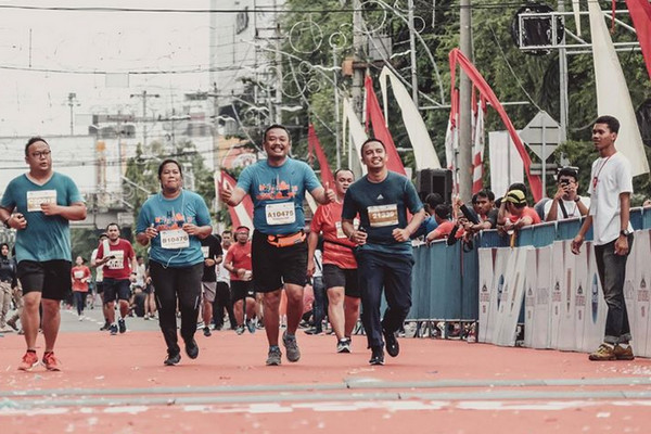 Pelaksanaan Semarang 10K 2018 di Kota Semarang, Jateng. (Foto: Facebook/@semarang10k)
