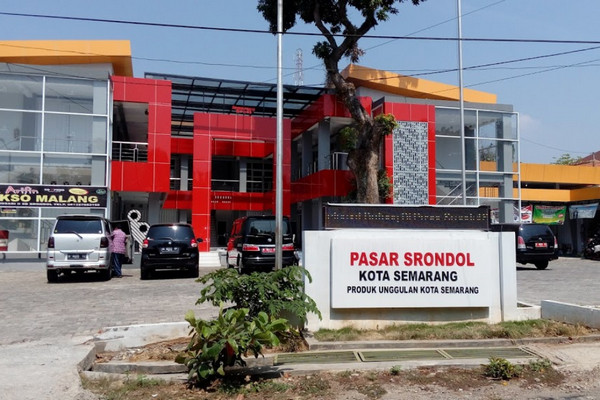 Pasar Srondol di Kota Semarang, Jateng. (Foto: Google Maps/Langitkubiru Bumikuhijau)